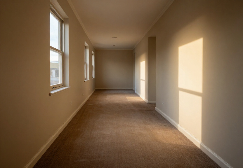 Restored living room in Wattle Grove with dry carpet and clean walls